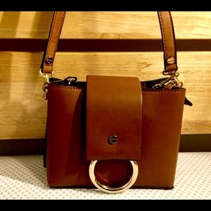 NEW ALDO Small Purse Gold and Brown
